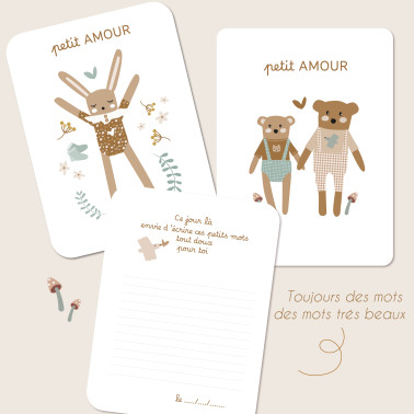 CARTES - mots tout doux, des mots magiques