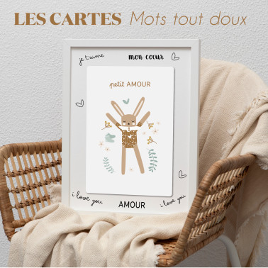 CARTES - mots tout doux, des mots magiques