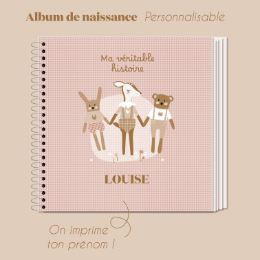 ALBUM naissance -MON HISTOIRE personnalisable