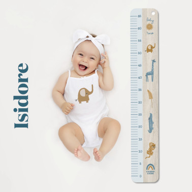 Baby toise en bois Isidore