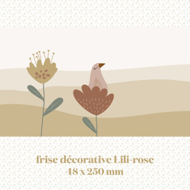 Frise Papier Peint Lili-Rose