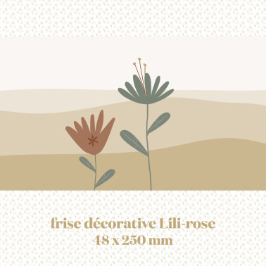 Frise Papier Peint Lili-Rose