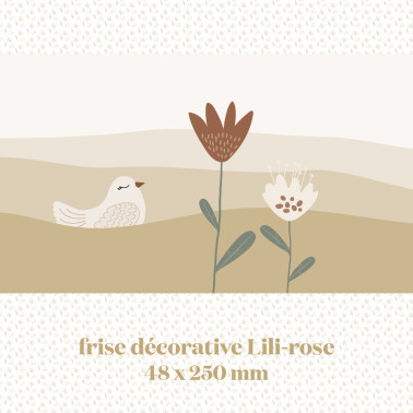 Frise Papier Peint Lili-Rose