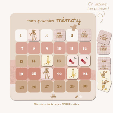 Memory Vinyl Happy Family (30 cartes)