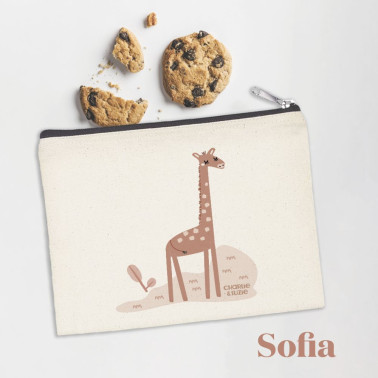 Pochette zippée Sofia