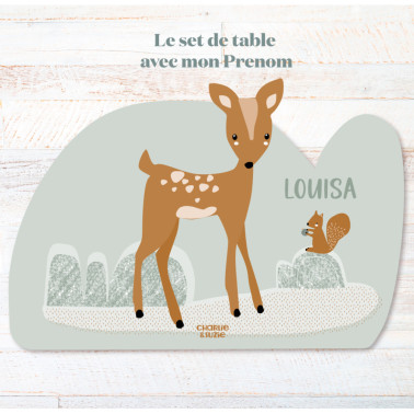 Set De Table Biche Edgar