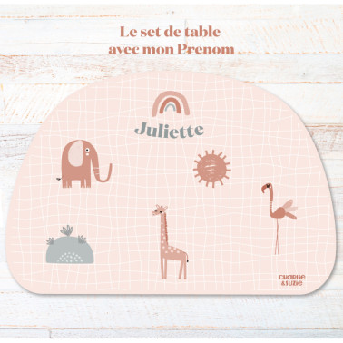 Set De Table Sofia Animaux