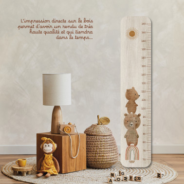 Toise en Bois Petit Ours