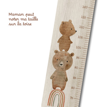 Toise en Bois Petit Ours