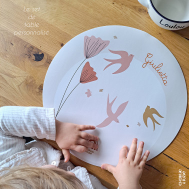 Set de table Hirondelle Red Poppies