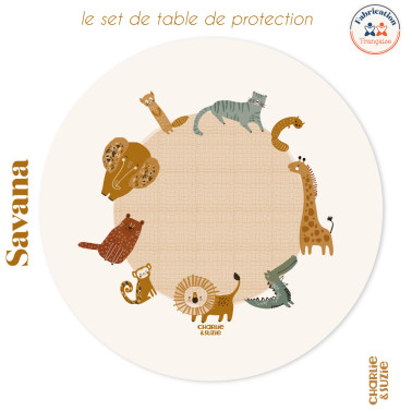 Set de table Savana  Les Amis 