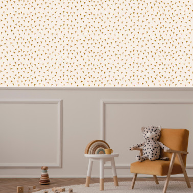 Lé unique papier peint - Motif Isidore