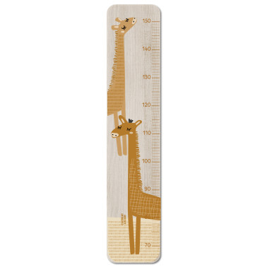 Toise en Bois girafes Isidore Caramel