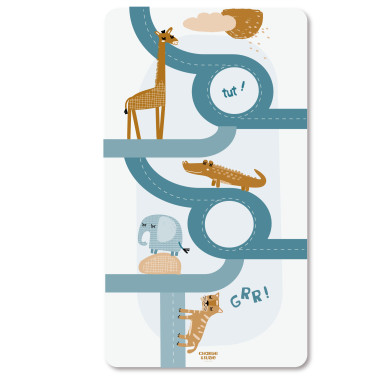 Tapis de jeu nomade "Routes" Isidore