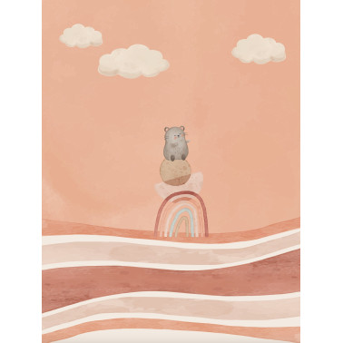 Papier peint panoramique Charlie Wood