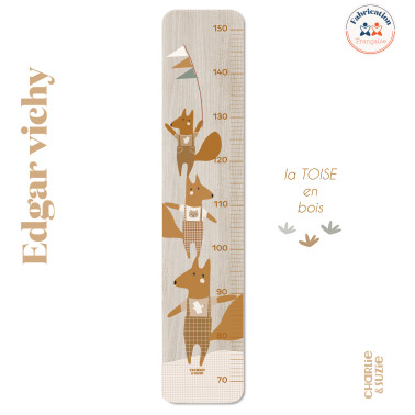 Toise en Bois 3 Renards - Combien Je Mesure