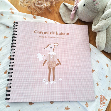 Carnet de liaison Faon liberty - 54 pages