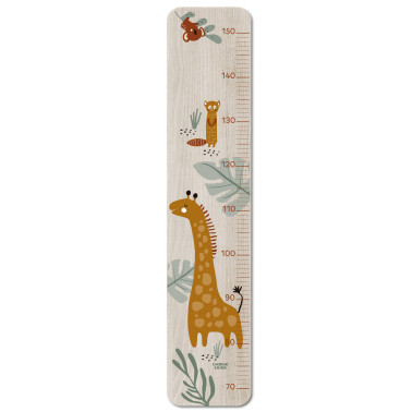 Toise en bois Savana Girafe 