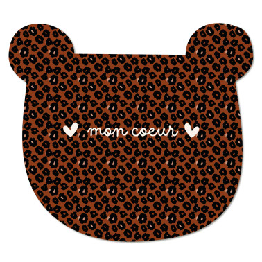 Set De Table Ours Mon Coeur Graou