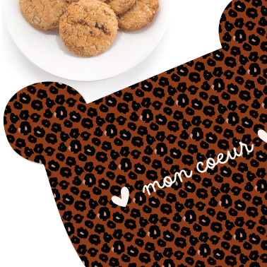 Set De Table Ours Mon Coeur Graou