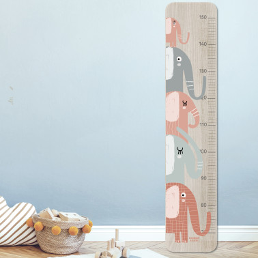 Toise en Bois Éléphant Xxl