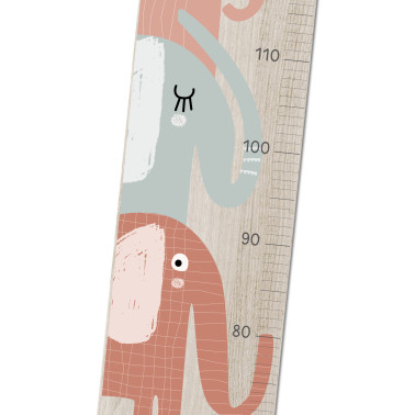 Toise en Bois Éléphant Xxl