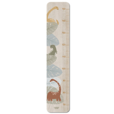 Toise en Bois Dino Grande Feuilles