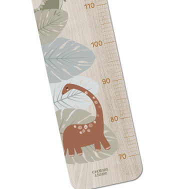Toise en Bois Dino Grande Feuilles