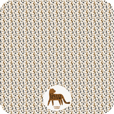 Tapis carré Motif Savana Graou