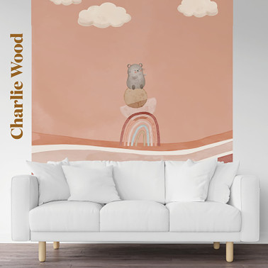 Papier peint panoramique Charlie Wood