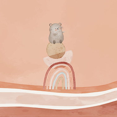 Papier peint panoramique Charlie Wood