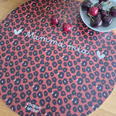 Set De Table Ours Mamma Mia rond Graou