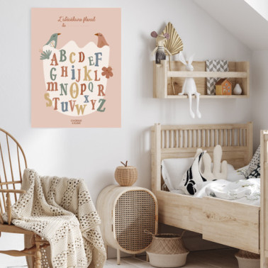 Affiche Abécédaire Lili-Rose