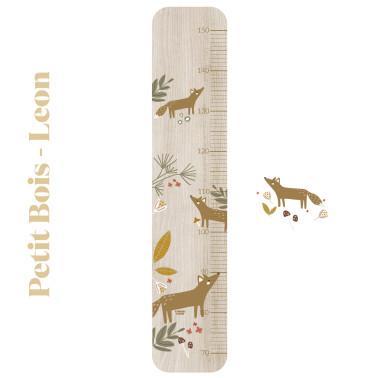 Toise en Bois Léon - 3 Renards