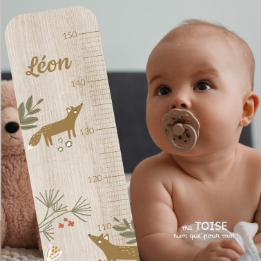 Toise en Bois Léon - 3 Renards