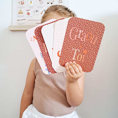 Coffret De 16 Cartes Messages Tout Doux Famille