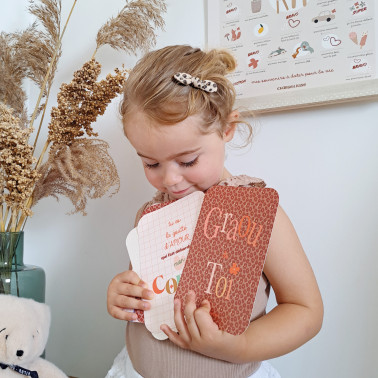 Coffret De 16 Cartes Messages Tout Doux Famille