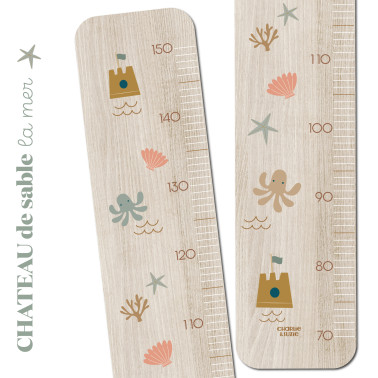 Toise en Bois Château de sable