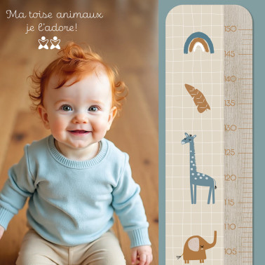 Toise en Bois Isidore Animaux Vichy