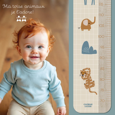 Toise en Bois Isidore Animaux Vichy