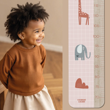 Toise en Bois Animaux Vichy Sofia