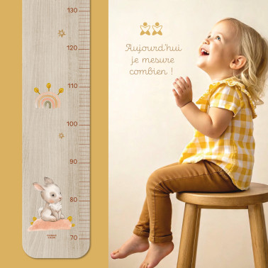 Toise en Bois Forêt Lapin