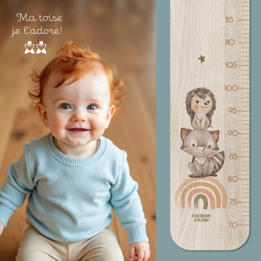 Toise en Bois Forêt Raton & Hérisson