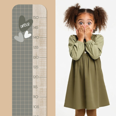 Toise en Bois Jade - Carreau Kaki