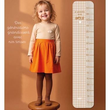 Toise en Bois Carreaux maté