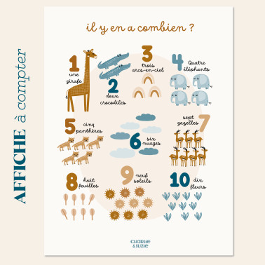 Affiche Compter Isidore