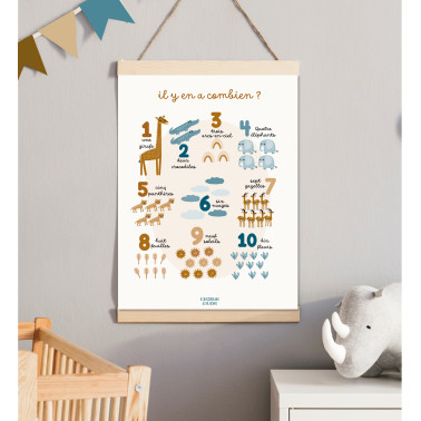 Affiche Compter Isidore