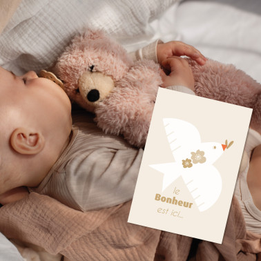 Lot de 6 cartes "Événements heureux" Oiseaux Liberty