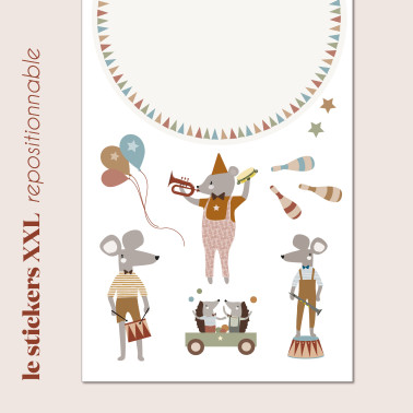 Stickers Decor Xxl Circus