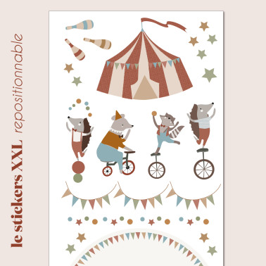 Stickers Decor Xxl Circus
